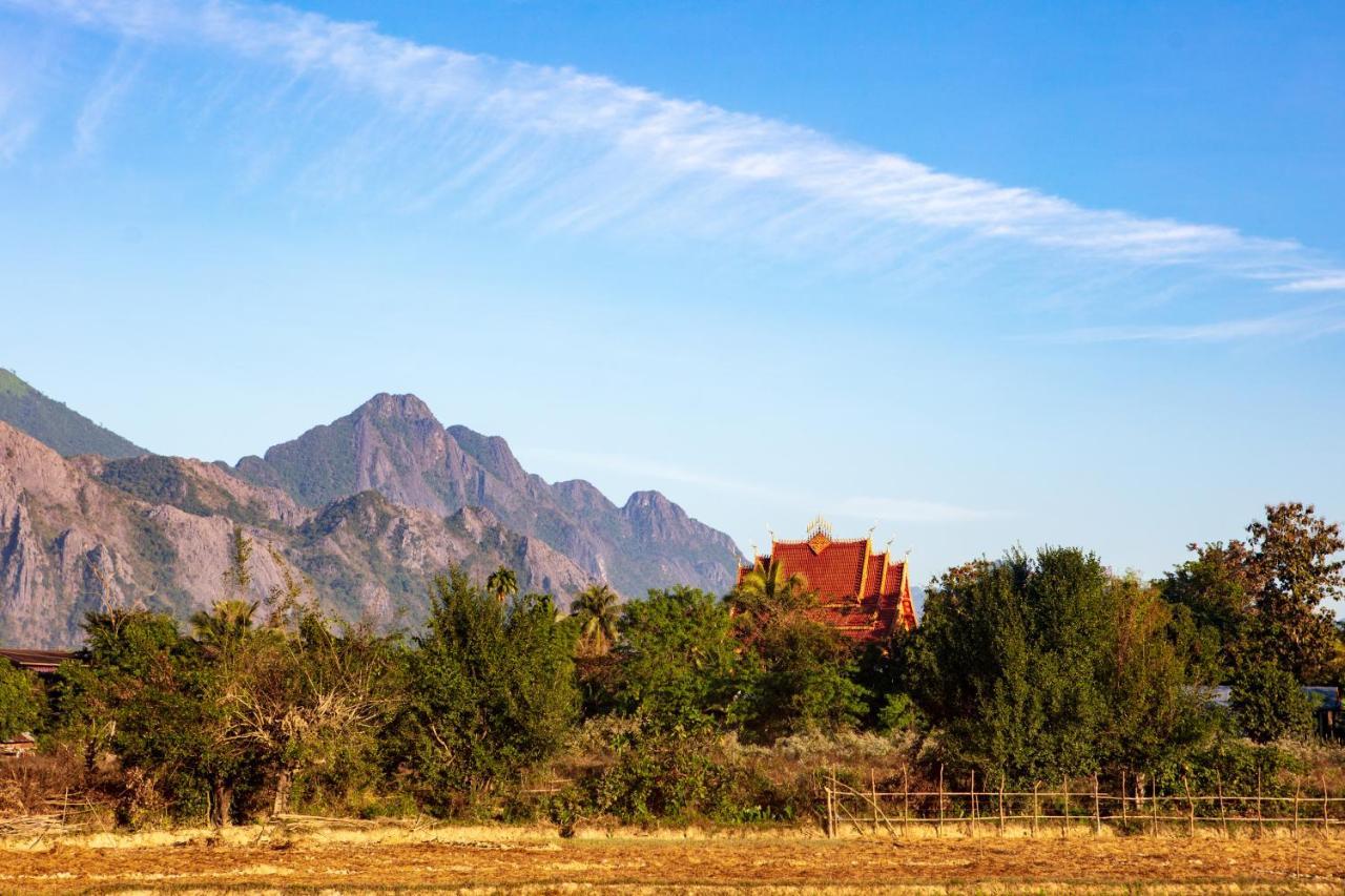 Sansan Resort Vang Vieng Exterior foto